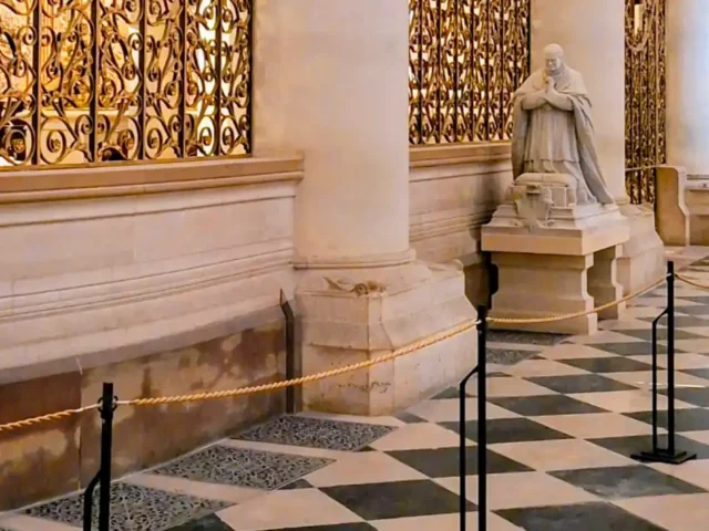 Nos sandows au choeur de Notre-Dame